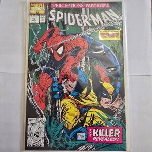 Spider-Man #12 Marvel Comic 1991 Todd McFarlane Wolverine Appearance